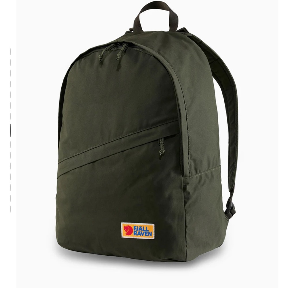 Fjallraven Olive Green Backpack